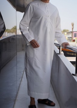 Emirati Off-White "Platinum" von Custom Qamis