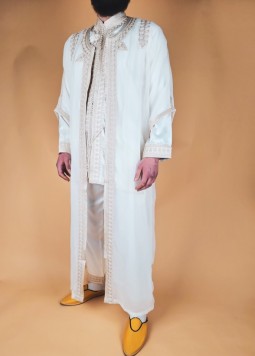 Jabador 3-teilig „Luxury“ Weiß von Rafiq