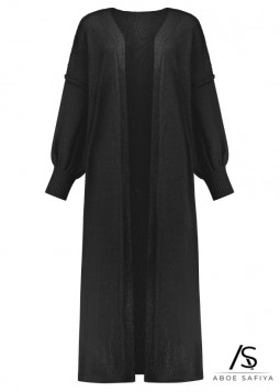 Oversized Kimono-Cardigan „Amira“ Black