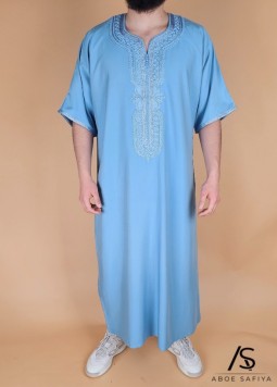 Marokkanisches Kandora „Luxury“ Blue von Rafiq