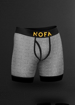 Single Boxershort Grau von NOFA Underwear