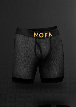 Single Boxershort Schwarz von NOFA Underwear