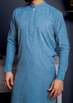 Salwar Kameez „Classy“ Blue von Bin Rizwan