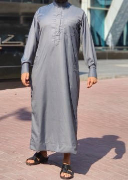 Saudi Grey "Cashmere" von Custom Qamis